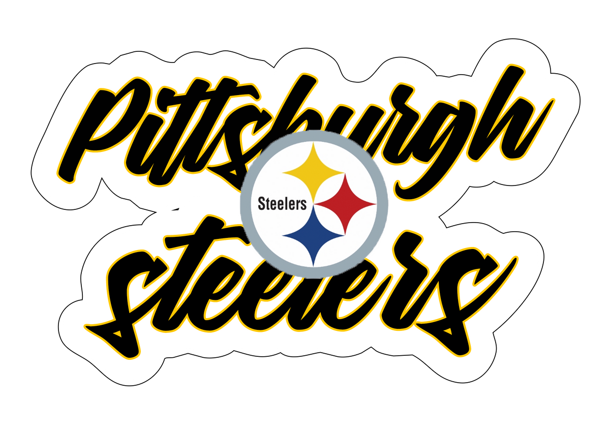 Pittsburgh Steelers Sticker Desert Decals LLC.